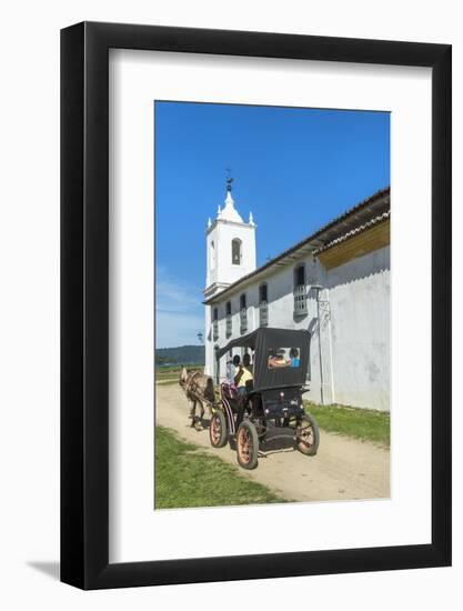Nossa Senhora Das Dores Chapel, Paraty, Rio De Janeiro State, Brazil, South America-Gabrielle and Michel Therin-Weise-Framed Photographic Print