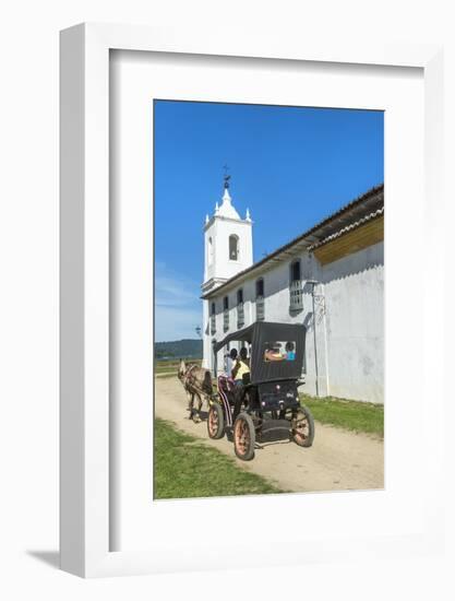 Nossa Senhora Das Dores Chapel, Paraty, Rio De Janeiro State, Brazil, South America-Gabrielle and Michel Therin-Weise-Framed Photographic Print