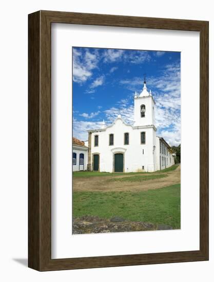 Nossa Senhora Das Dores Chapel, Paraty, Rio De Janeiro State, Brazil, South America-Gabrielle and Michel Therin-Weise-Framed Photographic Print