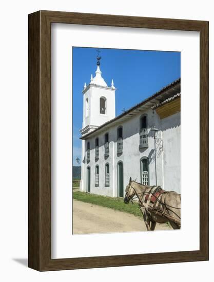 Nossa Senhora Das Dores Chapel, Paraty, Rio De Janeiro State, Brazil, South America-Gabrielle and Michel Therin-Weise-Framed Photographic Print