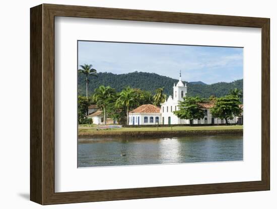 Nossa Senhora Das Dores Chapel, Paraty, Rio De Janeiro State, Brazil, South America-Gabrielle and Michel Therin-Weise-Framed Photographic Print