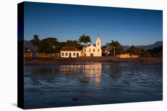 Nossa Senhora Das Dores Church in Paraty at Sunrise-Alex Saberi-Stretched Canvas