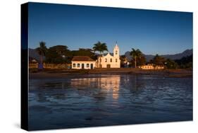 Nossa Senhora Das Dores Church in Paraty at Sunrise-Alex Saberi-Stretched Canvas