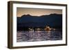 Nossa Senhora Das Dores Church in Paraty at Sunset-Alex Saberi-Framed Photographic Print