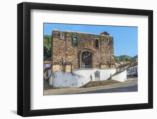 Nossa Senhora Do Rosario Church, Sabara, Belo Horizonte, Minas Gerais, Brazil, South America-Gabrielle and Michael Therin-Weise-Framed Photographic Print