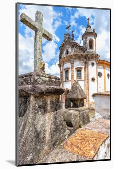 Nossa Senhora Do Rosario Church-Gabrielle and Michel Therin-Weise-Mounted Photographic Print