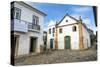 Nossa Senhora Do Rosario E Sao Benedito Church, Paraty, Rio De Janeiro State, Brazil, South America-Gabrielle and Michael Therin-Weise-Stretched Canvas