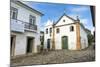 Nossa Senhora Do Rosario E Sao Benedito Church, Paraty, Rio De Janeiro State, Brazil, South America-Gabrielle and Michael Therin-Weise-Mounted Photographic Print