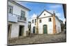 Nossa Senhora Do Rosario E Sao Benedito Church, Paraty, Rio De Janeiro State, Brazil, South America-Gabrielle and Michael Therin-Weise-Mounted Photographic Print