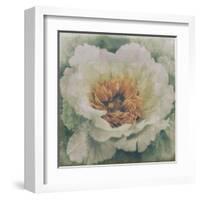 Nostalgic Peony Blossom-null-Framed Art Print