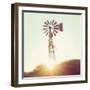 Nostalgic Windmill-Mandy Lynne-Framed Art Print