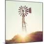 Nostalgic Windmill-Mandy Lynne-Mounted Art Print