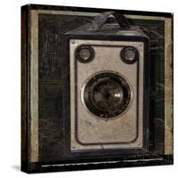 Nostalgica: Vintage Camera-Mindy Sommers-Stretched Canvas