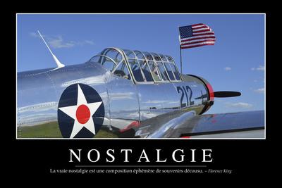 Nostalgie Citation Et Affiche D Inspiration Et Motivation Photographic Print Allposters Com