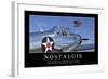 Nostalgie: Motivationsposter Mit Inspirierendem Zitat-null-Framed Photographic Print