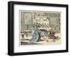 Nostradamus' Mirror-null-Framed Art Print