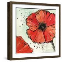 Not a California Poppy IV-Chris Paschke-Framed Art Print