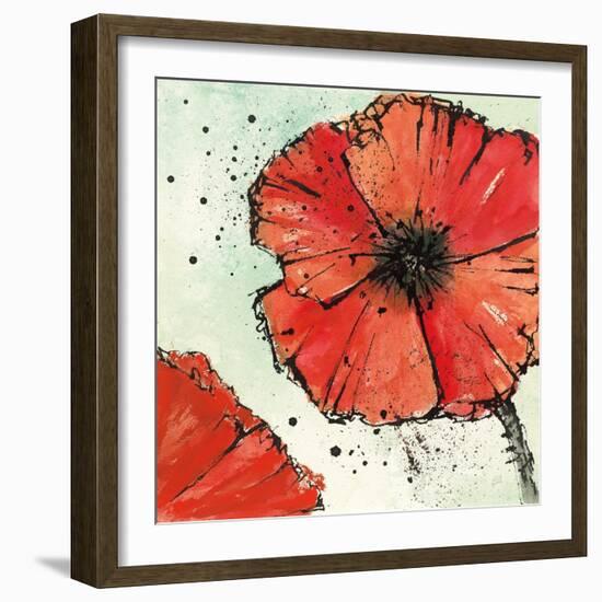 Not a California Poppy IV-Chris Paschke-Framed Art Print