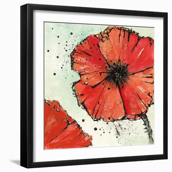 Not a California Poppy IV-Chris Paschke-Framed Art Print