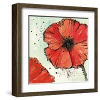 Not a California Poppy IV-Chris Paschke-Framed Art Print