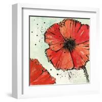 Not a California Poppy IV-Chris Paschke-Framed Art Print