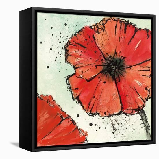 Not a California Poppy IV-Chris Paschke-Framed Stretched Canvas