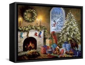 Not a Creature Was Stirring-Nicky Boehme-Framed Stretched Canvas