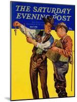 "Not a Keeper," Saturday Evening Post Cover, June 7, 1941-Rauschert J. Karl-Mounted Giclee Print