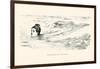 Not a Sea Serpent-Charles Dana Gibson-Framed Art Print