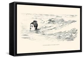 Not a Sea Serpent-Charles Dana Gibson-Framed Stretched Canvas