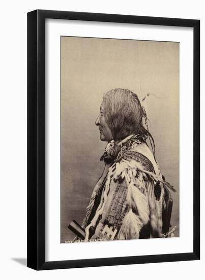 Not Afraid of Pawnee, American Indian Chief Belonging to the Sioux-null-Framed Photographic Print