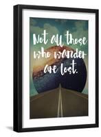 Not All Those-Elo Marc-Framed Giclee Print