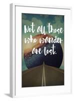 Not All Those-Elo Marc-Framed Giclee Print