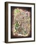 Not All Who Wander Are Lost - Garden WhimZies-Sheena Pike Art And Illustration-Framed Giclee Print