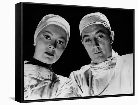 NOT AS A STRANGER by Stanley Kramer-null-Framed Stretched Canvas