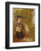 Not Caught Yet-John Frederick Pasmore-Framed Premium Giclee Print