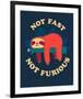 Not Fast, Not Furious-Michael Buxton-Framed Premium Giclee Print