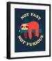 Not Fast, Not Furious-Michael Buxton-Framed Art Print