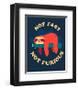 Not Fast, Not Furious-Michael Buxton-Framed Premium Giclee Print