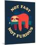 Not Fast, Not Furious-Michael Buxton-Mounted Art Print