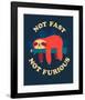 Not Fast, Not Furious-Michael Buxton-Framed Art Print