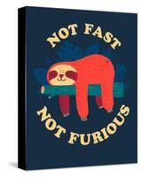 Not Fast, Not Furious-Michael Buxton-Stretched Canvas