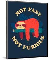 Not Fast, Not Furious-Michael Buxton-Mounted Art Print