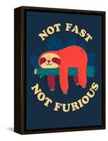 Not Fast, Not Furious-Michael Buxton-Framed Stretched Canvas