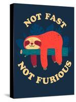 Not Fast, Not Furious-Michael Buxton-Stretched Canvas