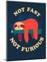 Not Fast, Not Furious-Michael Buxton-Mounted Art Print