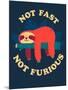 Not Fast, Not Furious-Michael Buxton-Mounted Art Print