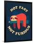 Not Fast, Not Furious-Michael Buxton-Framed Art Print