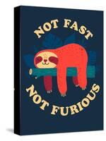 Not Fast, Not Furious-Michael Buxton-Stretched Canvas