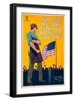 Not Just Hats Off...-null-Framed Giclee Print